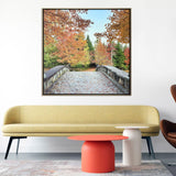 Paragon Afternoon Stroll Orange 51 X 51 X 3 Wall Art