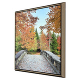 Paragon Afternoon Stroll Orange 51 X 51 X 3 Wall Art