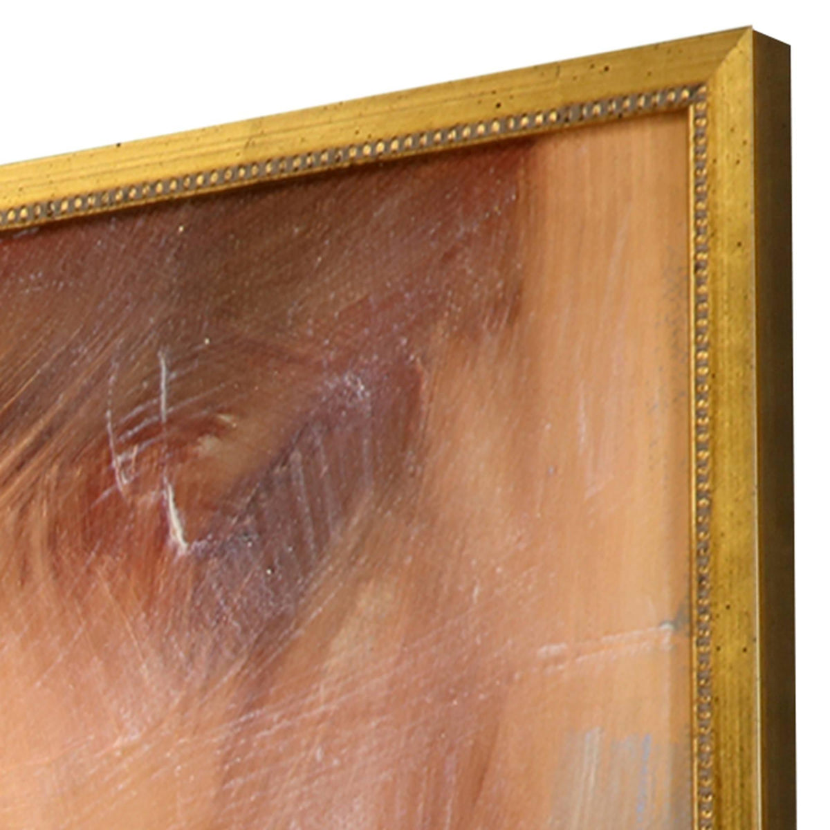 Paragon Stormy Shores S/4 Orange 33 X 11 X 1 Wall Art