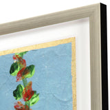 Paragon Sassy Botanica I Blue 37 X 37 X 2 Wall Art