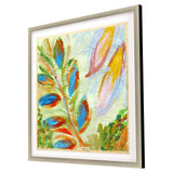 Paragon Sassy Botanica II Blue 37 X 37 X 2 Wall Art