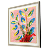 Paragon Sassy Botanica III Blue 37 X 37 X 2 Wall Art