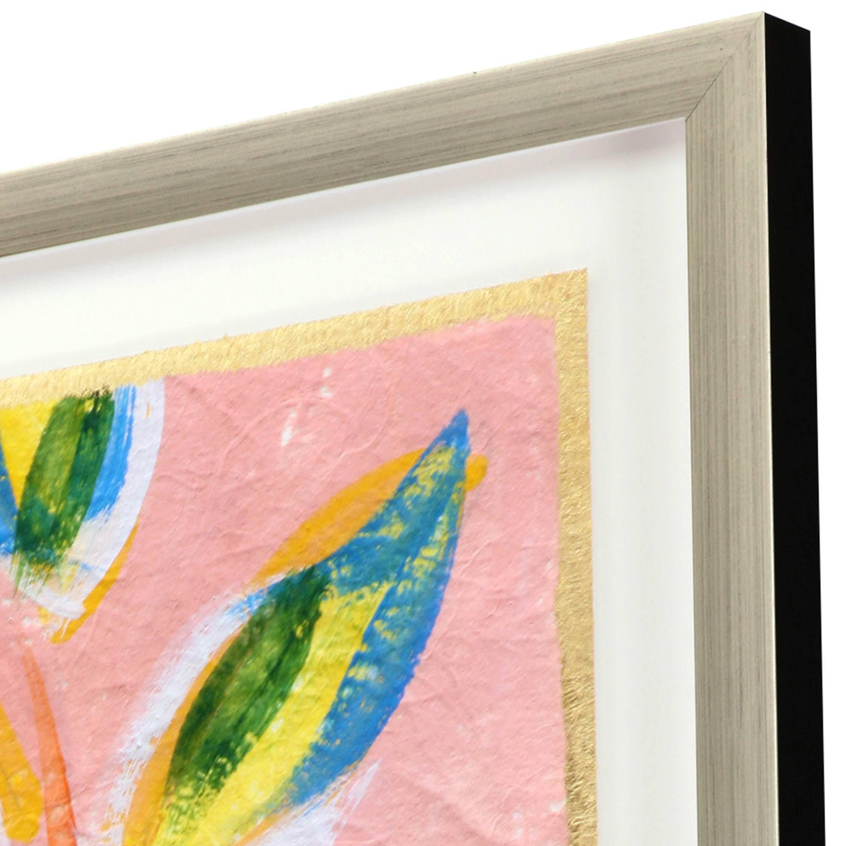 Paragon Sassy Botanica III Blue 37 X 37 X 2 Wall Art