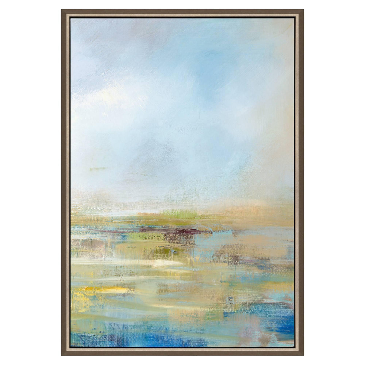 Paragon Horizon II Blue 57 X 39 X 3 Wall Art
