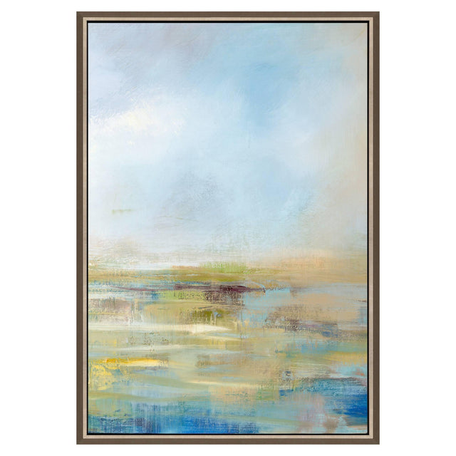 Paragon Horizon II Blue 57 X 39 X 3 Wall Art