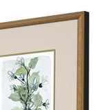 Paragon Dream Blossom S/4 Green 17 X 15 X 2 Wall Art