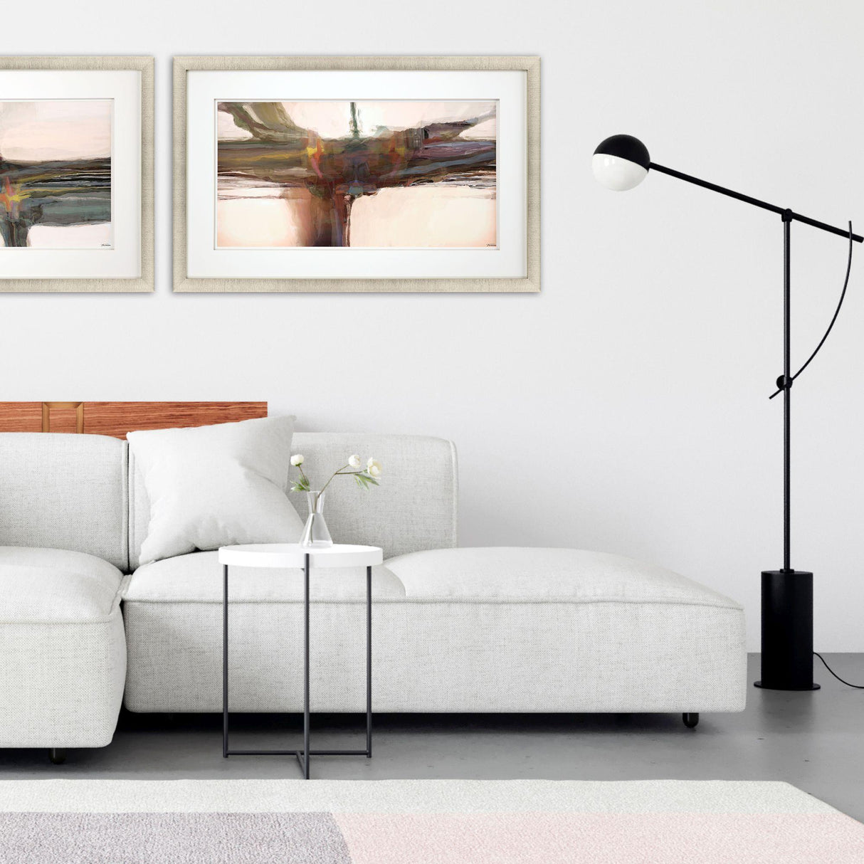 Paragon Beige Sculpture II Multi 29 X 47 X 2 Wall Art