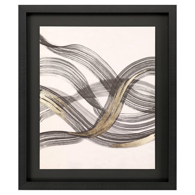 Paragon Positive Negative III Black 39 X 33 X 2 Wall Art