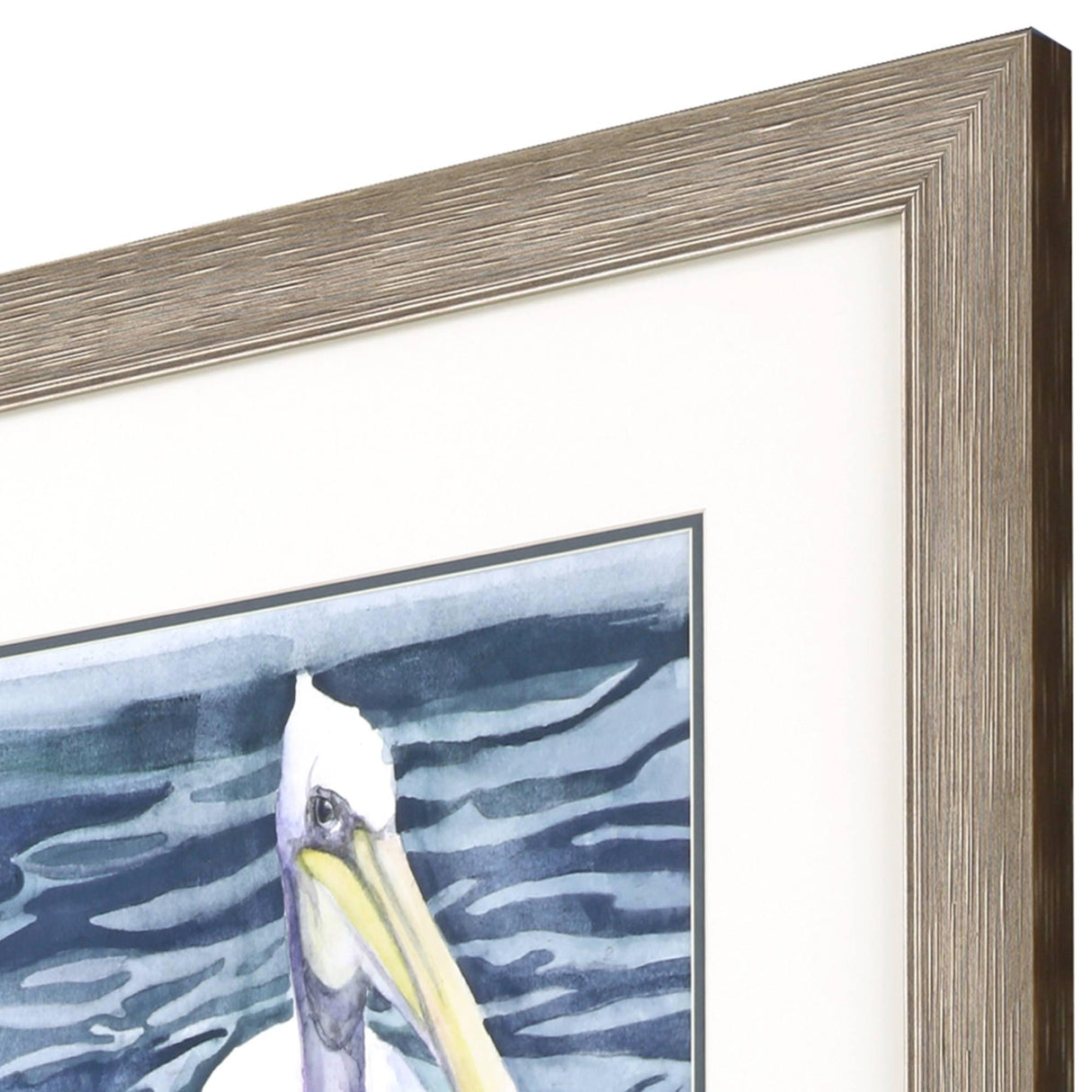 Paragon Three's Company Blue 52 X 36 X 2 Wall Art