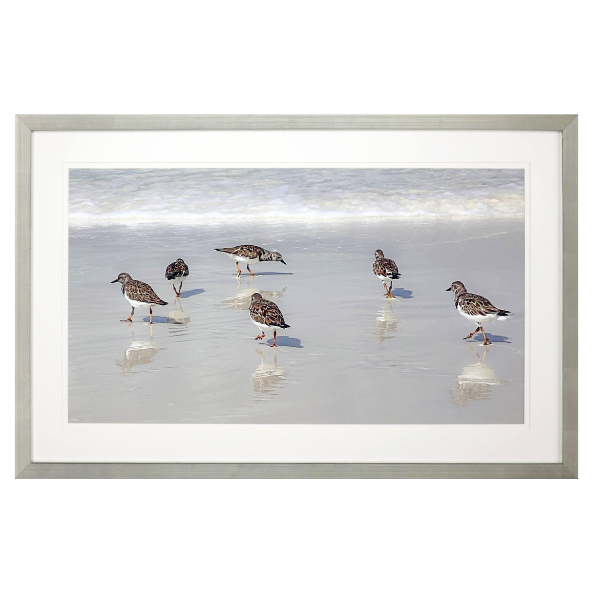 Paragon Sandpiper Reflections White 33 X 52 X 2 Wall Art