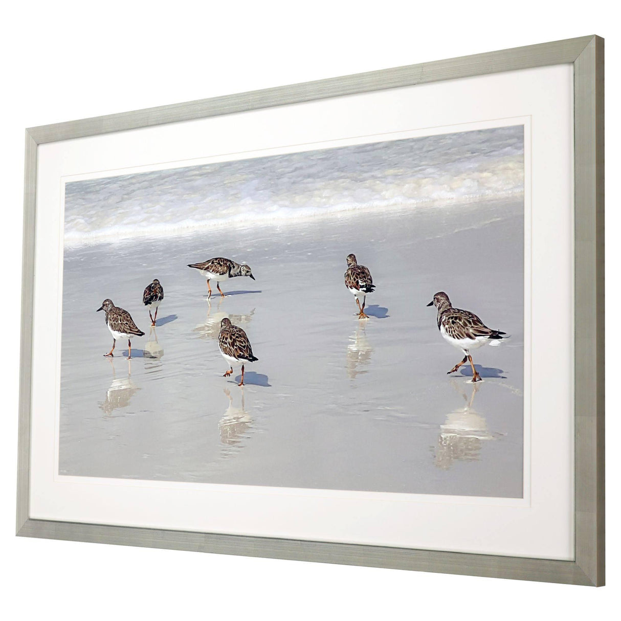 Paragon Sandpiper Reflections White 33 X 52 X 2 Wall Art