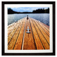 Paragon Lake Life I Brown 43 X 43 X 3 Wall Art