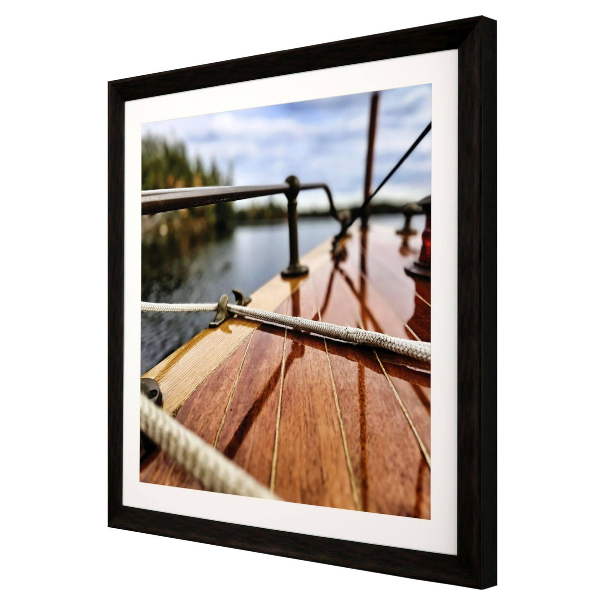 Paragon Lake Life II Brown 43 X 43 X 3 Wall Art