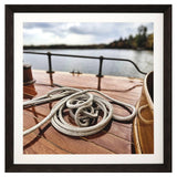 Paragon Lake Life III Brown 43 X 43 X 3 Wall Art