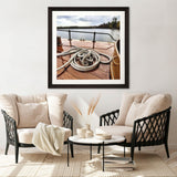 Paragon Lake Life III Brown 43 X 43 X 3 Wall Art