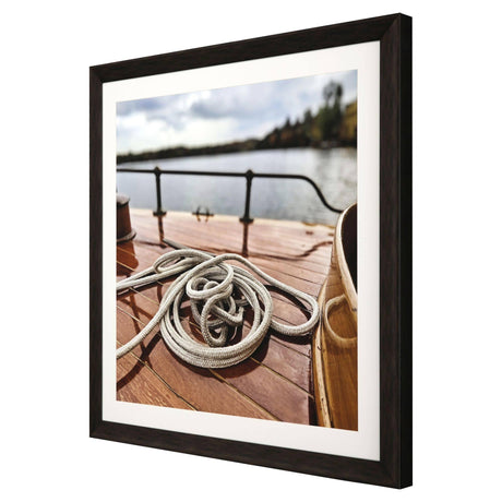 Paragon Lake Life III Brown 43 X 43 X 3 Wall Art