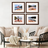 Paragon Peaceful Lake S/4 Brown 23 X 27 X 2 Wall Art