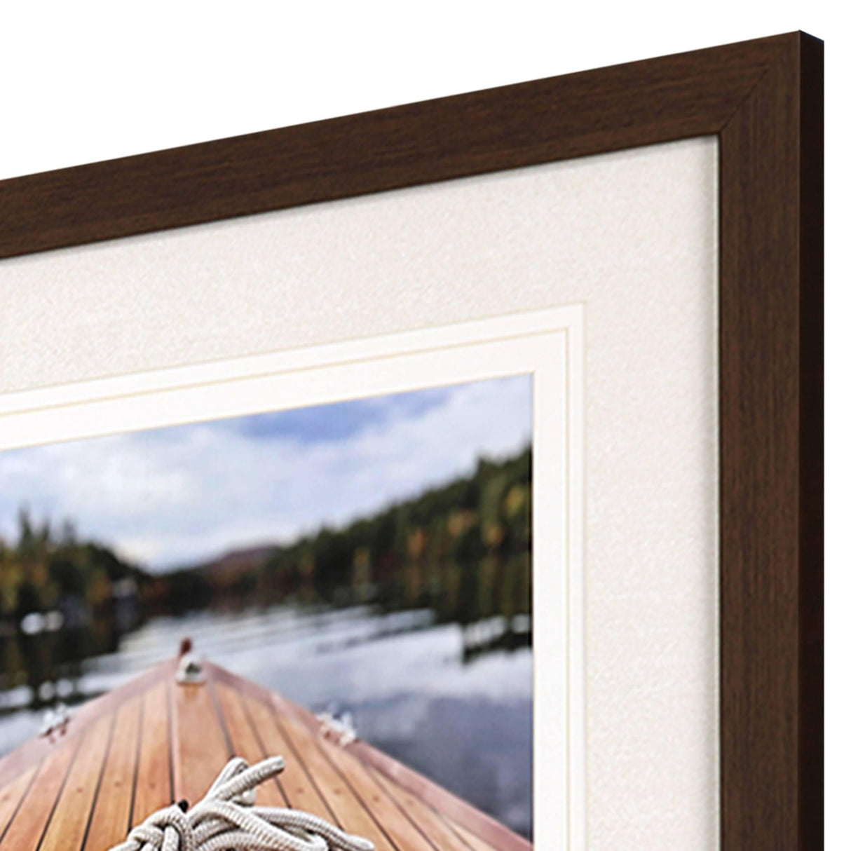 Paragon Peaceful Lake S/4 Brown 23 X 27 X 2 Wall Art
