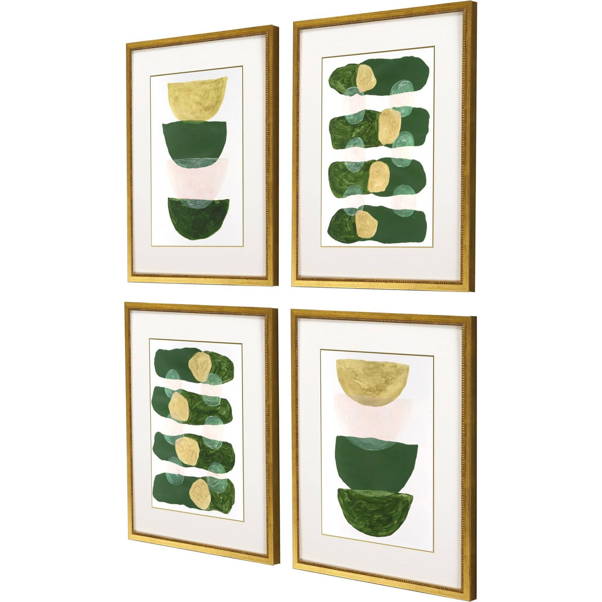 Paragon Living Spectrum S/4 Green 21 X 17 X 1 Wall Art