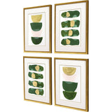 Paragon Living Spectrum S/4 Green 21 X 17 X 1 Wall Art