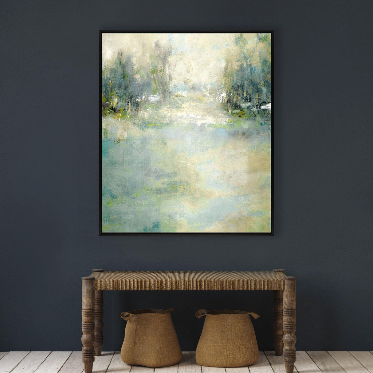 Paragon Overcast Green 50 X 42 X 3 Wall Art