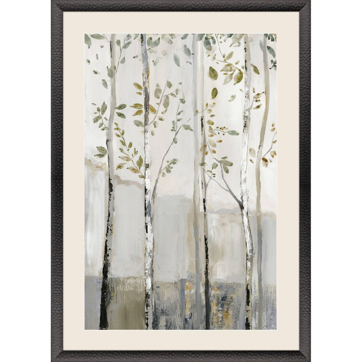 Paragon Blue Birch Serenade I Gray 47 X 33 X 2 Wall Art