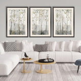 Paragon Blue Birch Serenade II Gray 47 X 33 X 2 Wall Art