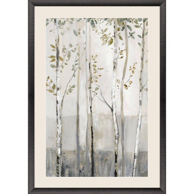Paragon Blue Birch Serenade III Gray 47 X 33 X 2 Wall Art