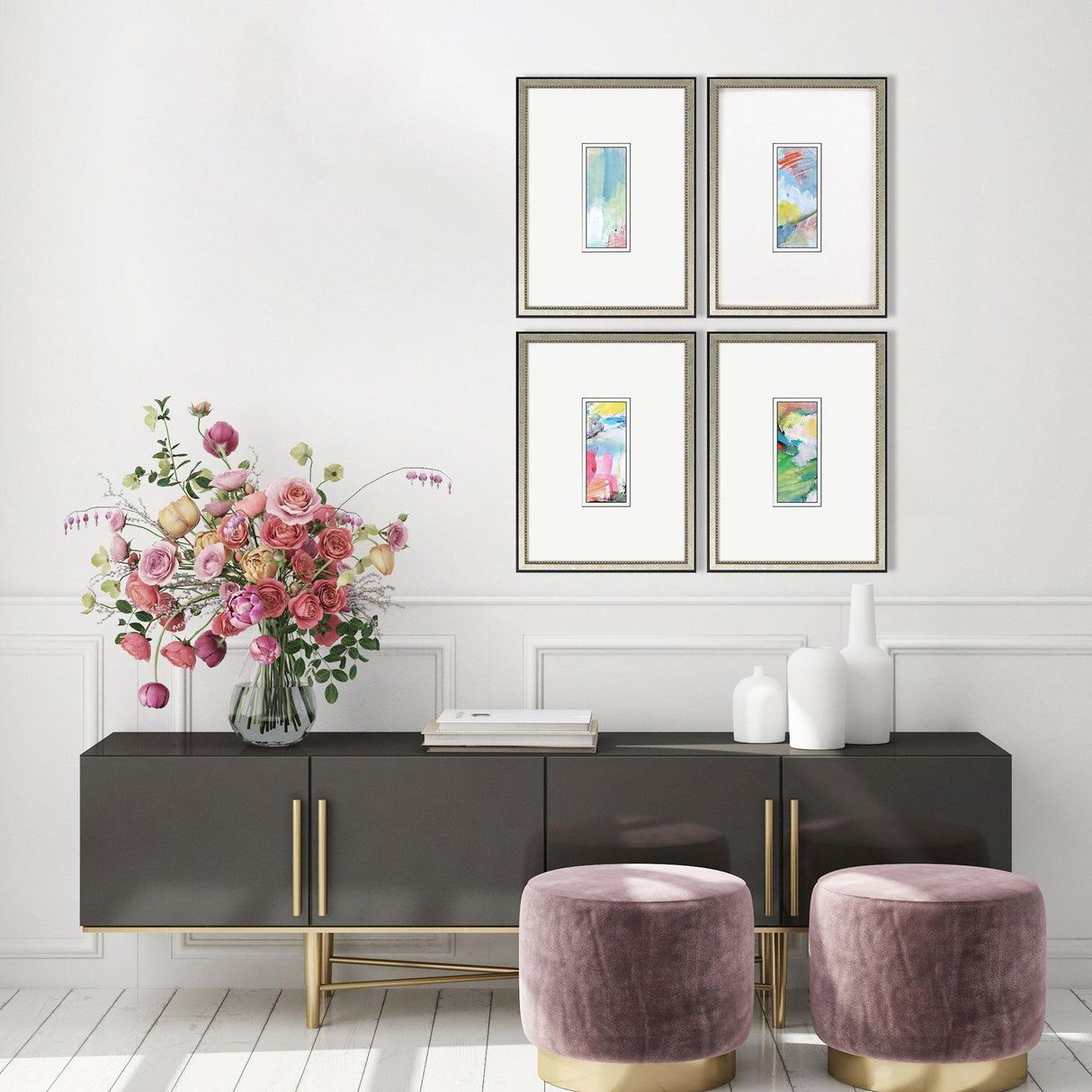 Paragon Homecoming I S/4 Blue 24 X 18 X 1 Wall Art