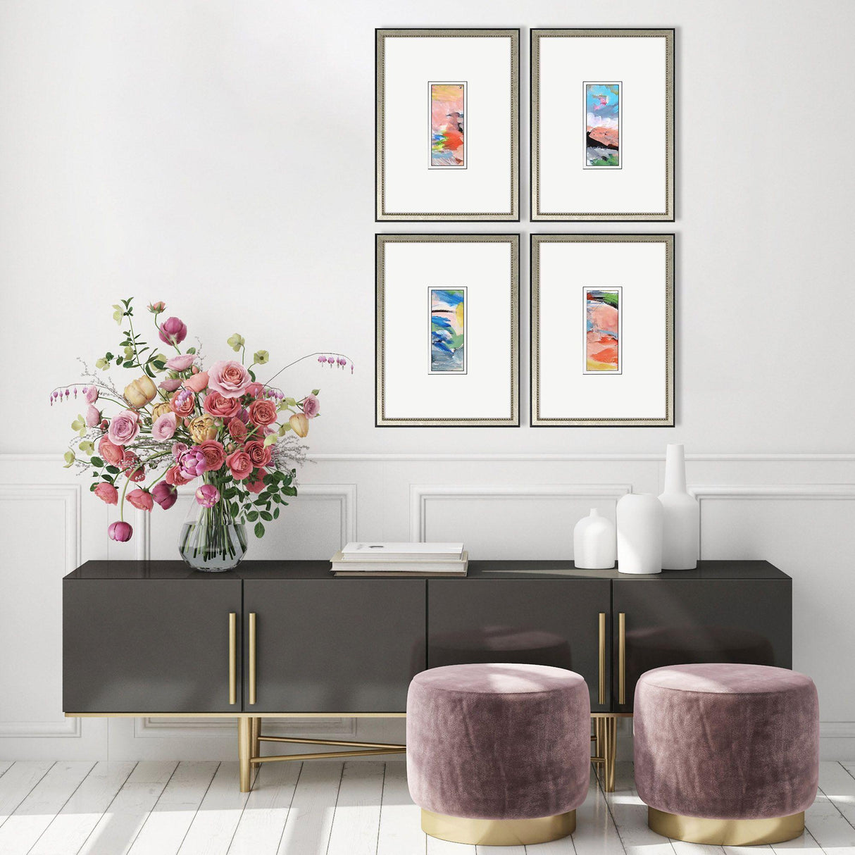 Paragon Homecoming II S/4 Blue 24 X 18 X 1 Wall Art