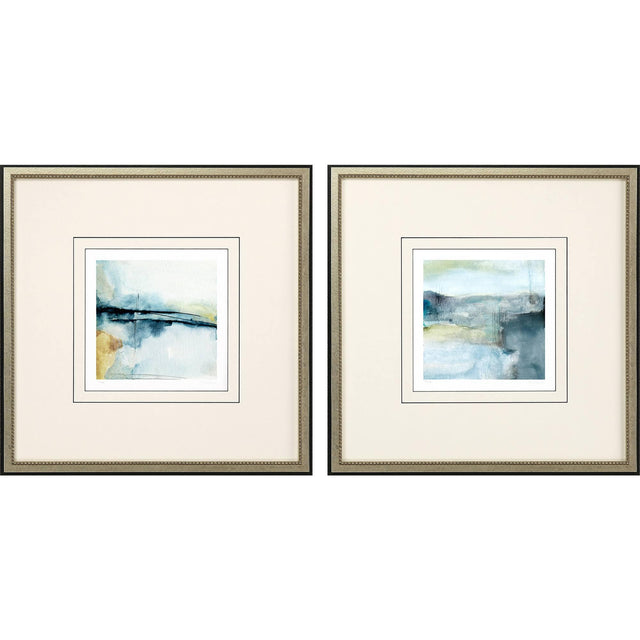 Paragon Misty Distance S/2 Blue 26 X 26 X 1 Wall Art