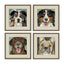 Paragon Dog Collage I S/4 Brown 21 X 21 X 2 Wall Art