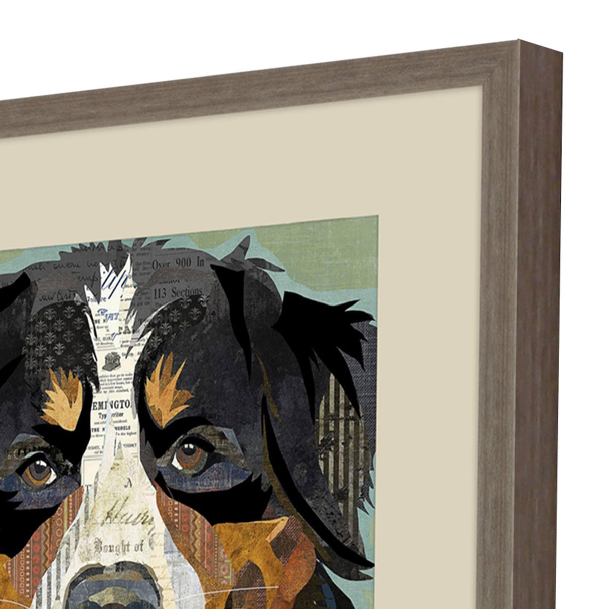 Paragon Dog Collage I S/4 Brown 21 X 21 X 2 Wall Art