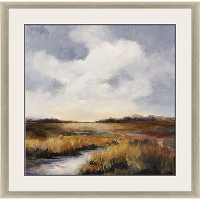 Paragon Amber Morn Blue 41 X 41 X 2 Wall Art