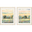 Paragon Forest Glow S/2 Blue 30 X 25 X 2 Wall Art
