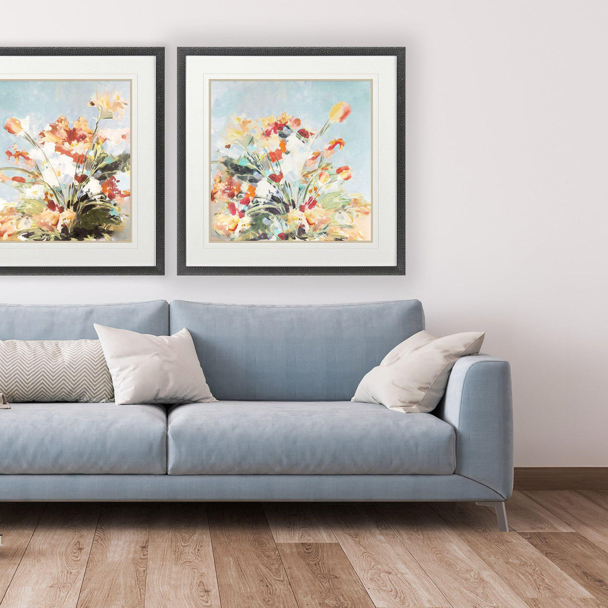 Paragon Sun Kissed Flowers II Red 40 X 40 X 2 Wall Art