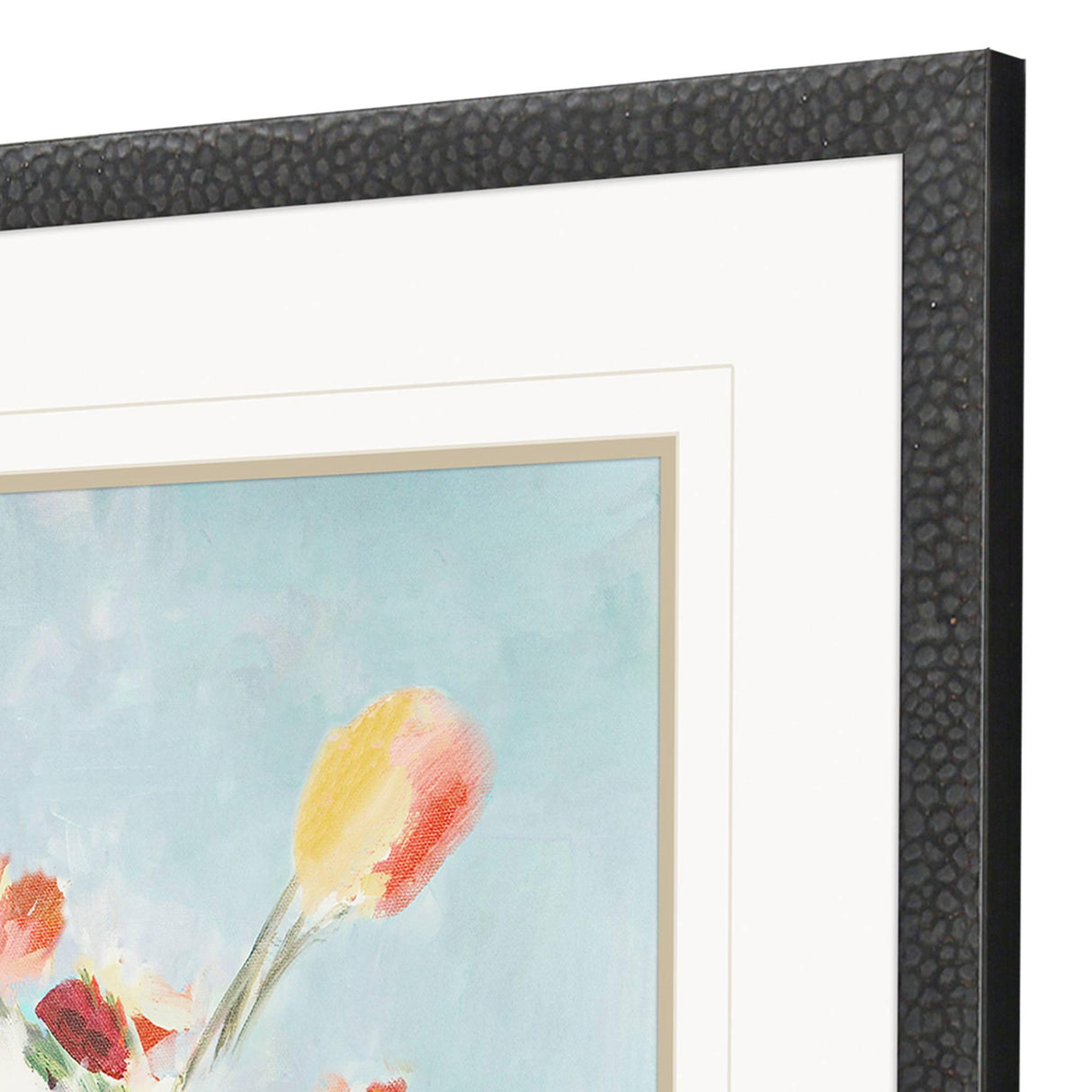 Paragon Sun Kissed Flowers II Red 40 X 40 X 2 Wall Art