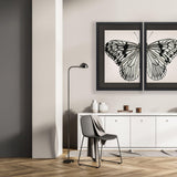 Paragon Grand Butterfly I Black 47 X 31 X 2 Wall Art