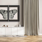 Paragon Grand Butterfly II Black 47 X 31 X 2 Wall Art