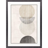 Paragon Stitched Spheres I Gray 45 X 33 X 2 Wall Art