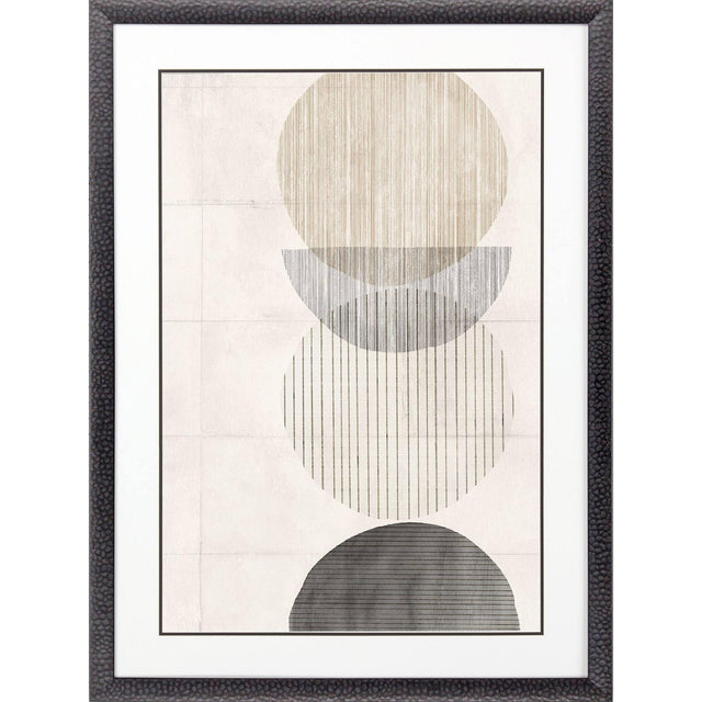 Paragon Stitched Spheres I Gray 45 X 33 X 2 Wall Art
