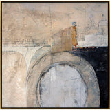 Paragon Construction Site Beige 37 X 37 X 3 Wall Art