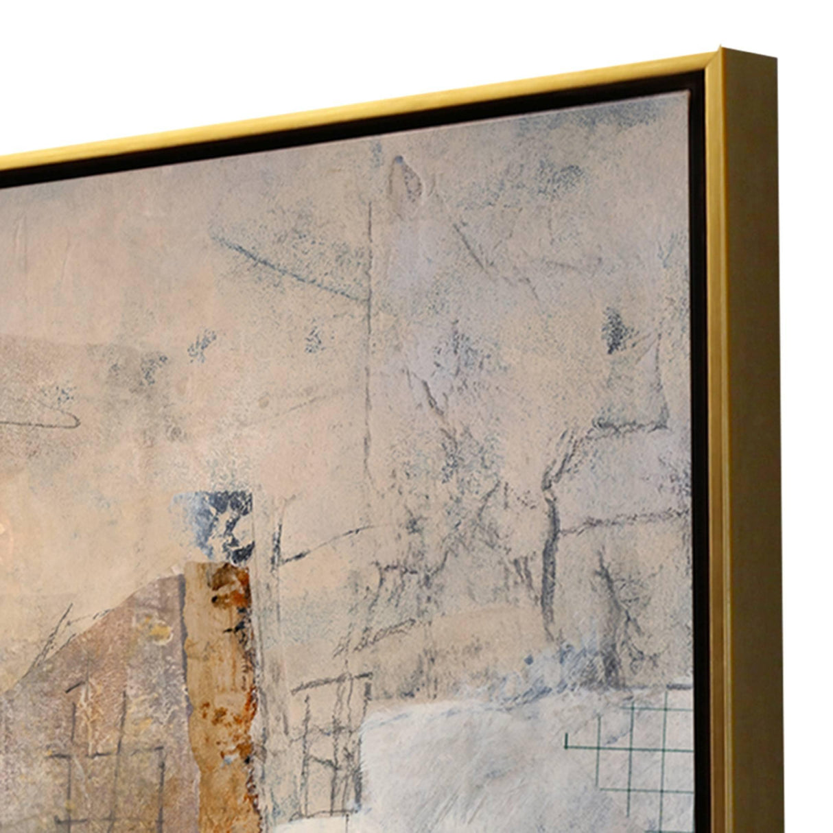 Paragon Construction Site Beige 37 X 37 X 3 Wall Art