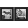 Paragon Safari Bath I S/2 White 25 X 25 X 2 Wall Art