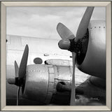 Paragon Vintage Flight I White 40 X 40 X 3 Wall Art