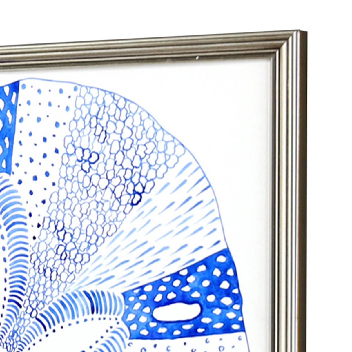 Paragon Indigo Shell II S/2 Blue 23 X 23 X 1 Wall Art