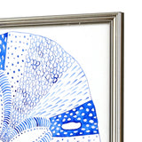 Paragon Indigo Shell II S/2 Blue 23 X 23 X 1 Wall Art