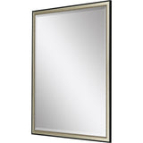 Paragon #424 24 x 36 Beveled Metallic 38 X 26 X 1 Wall Mirror