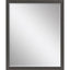 Paragon #524 22 x 28 Beveled Brown 31 X 25 X 2 Wall Mirror
