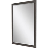 Paragon #524 22 x 28 Beveled Brown 31 X 25 X 2 Wall Mirror